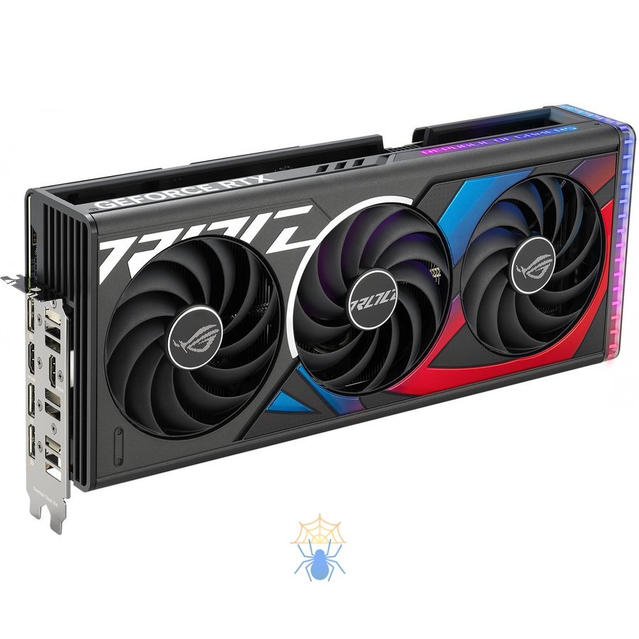 Видеокарта Asus PCI-E 4.0 ROG-STRIX-RTX4070TIS-O16G-GAMING NVIDIA GeForce RTX 4070TI Super 16Gb 256bit GDDR6X 2670/21000 HDMIx2 DPx3 HDCP Ret фото 2