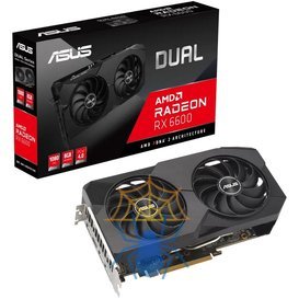 Видеокарта Asus PCI-E 4.0 DUAL-RX6600-8G AMD Radeon RX 6600 8Gb 128bit GDDR6 2044/14000 HDMIx1 DPx3 HDCP Ret фото 6