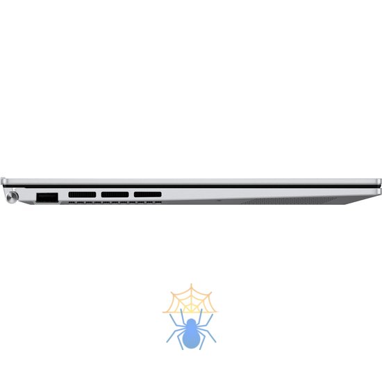 Ноутбук Asus Zenbook 14 OLED UX3402VA-KM748 Core i7 13700H 16Gb SSD1Tb Intel Iris Xe graphics 14" OLED 2.8K (2880x1800) noOS silver WiFi BT Cam Bag (90NB10G6-M015R0) фото 9