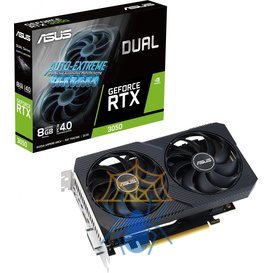 Видеокарта Asus PCI-E 4.0 DUAL-RTX3050-8G-V2 NVIDIA GeForce RTX 3050 8Gb 128bit GDDR6 1777/14000 DVIx1 HDMIx1 DPx1 HDCP Ret фото 11