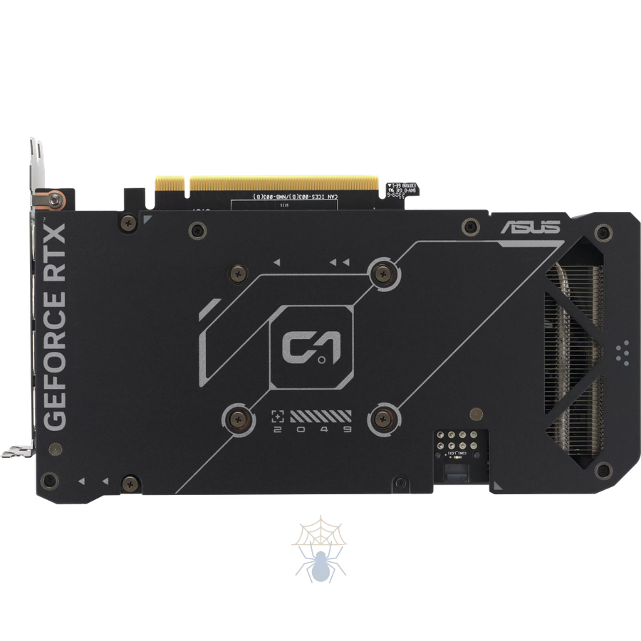 Видеокарта Asus PCI-E 4.0 DUAL-RTX4060TI-O8G NVIDIA GeForce RTX 4060TI 8Gb 128bit GDDR6 2520/18000 HDMIx1 DPx3 HDCP Ret фото 6