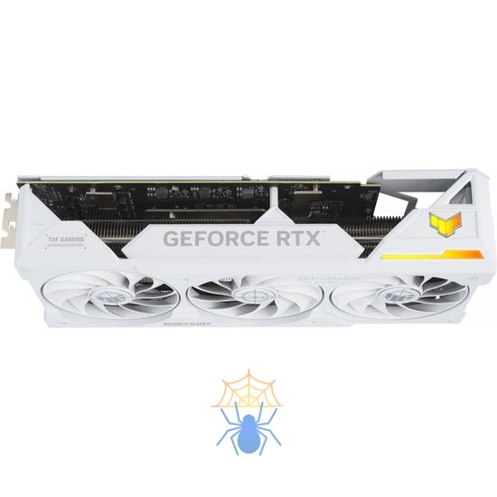 Видеокарта Asus PCI-E 4.0 TUF-RTX4070TIS-O16G-BTF-WHITE NVIDIA GeForce RTX 4070TI Super 16Gb 192bit GDDR6X 2640/21000 HDMIx2 DPx3 HDCP Ret фото 10