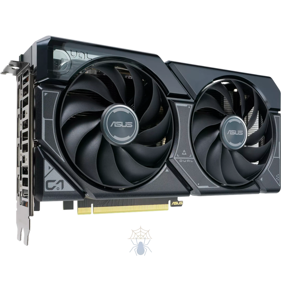 Видеокарта Asus PCI-E 4.0 DUAL-RTX4060TI-A16G NVIDIA GeForce RTX 4060TI 16Gb 128bit GDDR6 2550/18000 HDMIx1 DPx3 HDCP Ret фото 6