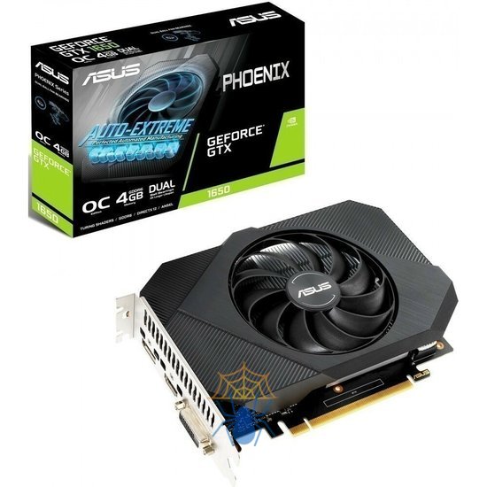 Видеокарта Asus PCI-E PH-GTX1650-O4GD6-P NVIDIA GeForce GTX 1650 4Gb 128bit GDDR6 1410/12000 DVIx1 HDMIx1 DPx1 HDCP Ret фото 8