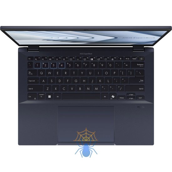 Ноутбук Asus ExpertBook B5 B5404CVA-QN0102 Core i7 1355U 16Gb SSD1Tb Intel Iris Xe graphics 14" IPS WQXGA (2560x1600) noOS black WiFi BT Cam (90NX0701-M003P0) фото 5