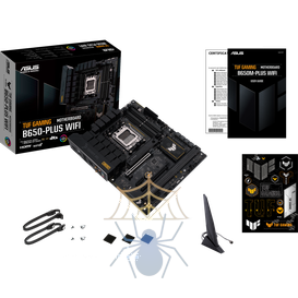 Материнская плата Asus TUF GAMING B650-PLUS WIFI SocketAM5 AMD B650 4xDDR5 ATX AC`97 8ch(7.1) 2.5Gg RAID+HDMI+DP фото 6