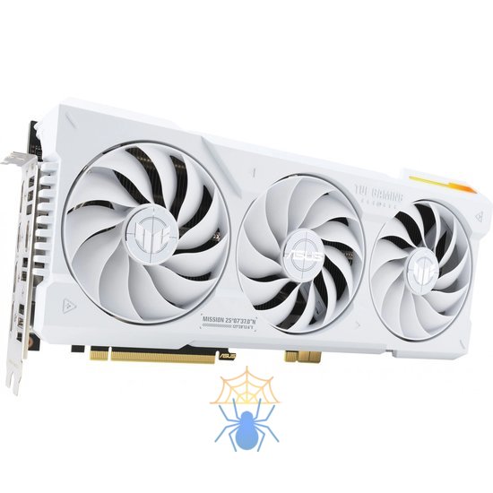 Видеокарта Asus PCI-E 4.0 TUF-RTX4070TIS-O16G-BTF-WHITE NVIDIA GeForce RTX 4070TI Super 16Gb 192bit GDDR6X 2640/21000 HDMIx2 DPx3 HDCP Ret фото 6