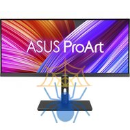 Монитор Asus 34" ProArt PA348CGV черный IPS LED 21:9 HDMI M/M матовая HAS Piv 400cd 178гр/178гр 3440x1440 120Hz FreeSync Premium Pro DP 2K USB 12.2кг фото