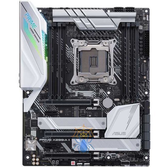 Материнская плата Asus PRIME X299-A II Soc-2066 Intel X299 8xDDR4 ATX AC`97 8ch(7.1) GbLAN RAID фото