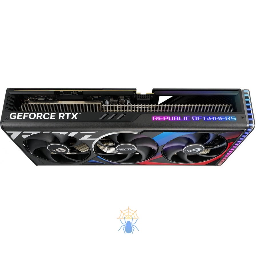 Видеокарта Asus PCI-E 4.0 ROG-STRIX-RTX4080S-16G-GAMING NVIDIA GeForce RTX 4080 Super 16Gb 256bit GDDR6X 2550/23000 HDMIx2 DPx3 HDCP Ret фото 7