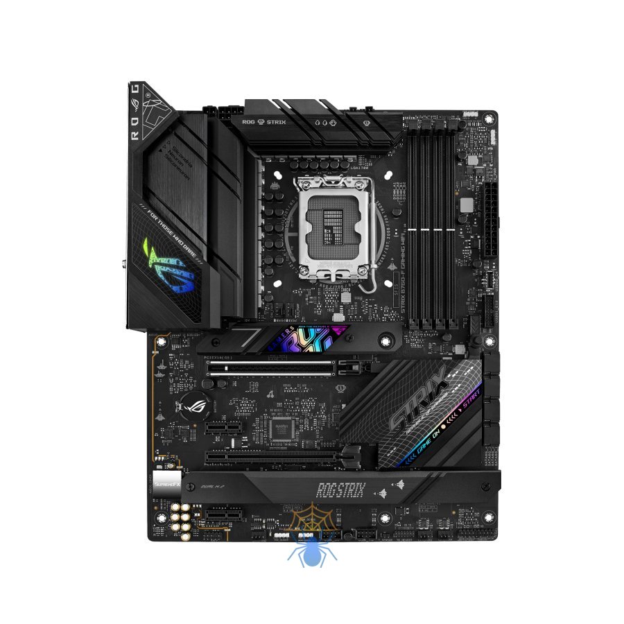 Материнская плата Asus ROG STRIX B760-F GAMING WIFI Soc-1700 Intel B760 4xDDR5 ATX AC`97 8ch(7.1) 2.5Gg RAID+HDMI+DP фото