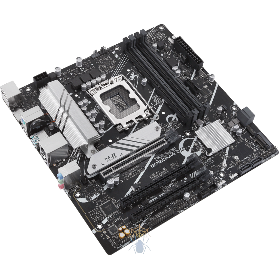 Материнская плата ASUS PRIME B760M-A D4-CSM, LGA1700, B760, 4*DDR4, 4*SATA, 2*M.2, 2*USB 3.2, 4*USB 2.0, 3*PCIx16, 2*PCIx1, DP+HDMI, mATX; 90MB1D00-M0EAYC фото 3