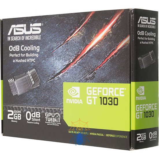 Видеокарта Asus PCI-E GT1030-SL-2G-BRK nVidia GeForce GT 1030 2048Mb 64bit GDDR3 1228/6008 DVIx1/HDMIx1/HDCP Ret low profile фото 6