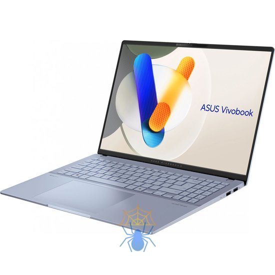 Ноутбук Asus Vivobook S 16 OLED S5606MA-MX036W Core Ultra 7 155H 16Gb SSD1Tb Intel Arc 16" OLED 3.2K (3200x2000) Windows 11 Home lt.blue WiFi BT Cam (90NB12E1-M004W0) фото 4