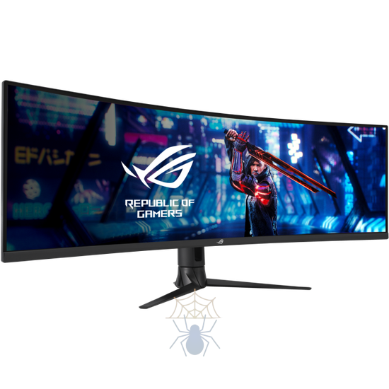 Монитор ASUS 49" ROG Strix XG49WCR VA 5120x1440 Сurved 1ms 450cd HDR400 165Hz HDMI*2 DP USB-Hub MM HAS Swivel Black; 90LM08I0-B01170 фото 2