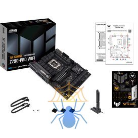 Материнская плата Asus TUF GAMING Z790-PRO WIFI Soc-1700 Intel Z790 4xDDR5 ATX AC`97 8ch(7.1) 2.5Gg RAID+HDMI+DP фото 11