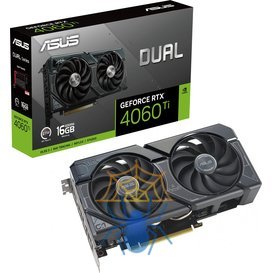 Видеокарта Asus PCI-E 4.0 DUAL-RTX4060TI-16G NVIDIA GeForce RTX 4060TI 16Gb 128bit GDDR6 2535/18000 HDMIx1 DPx3 HDCP Ret фото 14