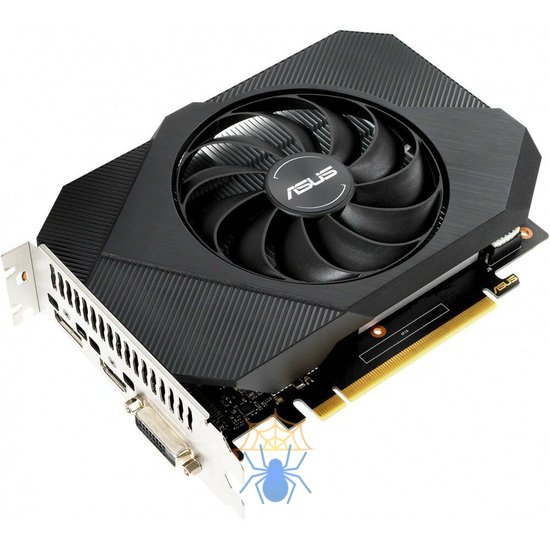 Видеокарта Asus PCI-E PH-GTX1650-O4GD6-P NVIDIA GeForce GTX 1650 4Gb 128bit GDDR6 1410/12000 DVIx1 HDMIx1 DPx1 HDCP Ret фото 2