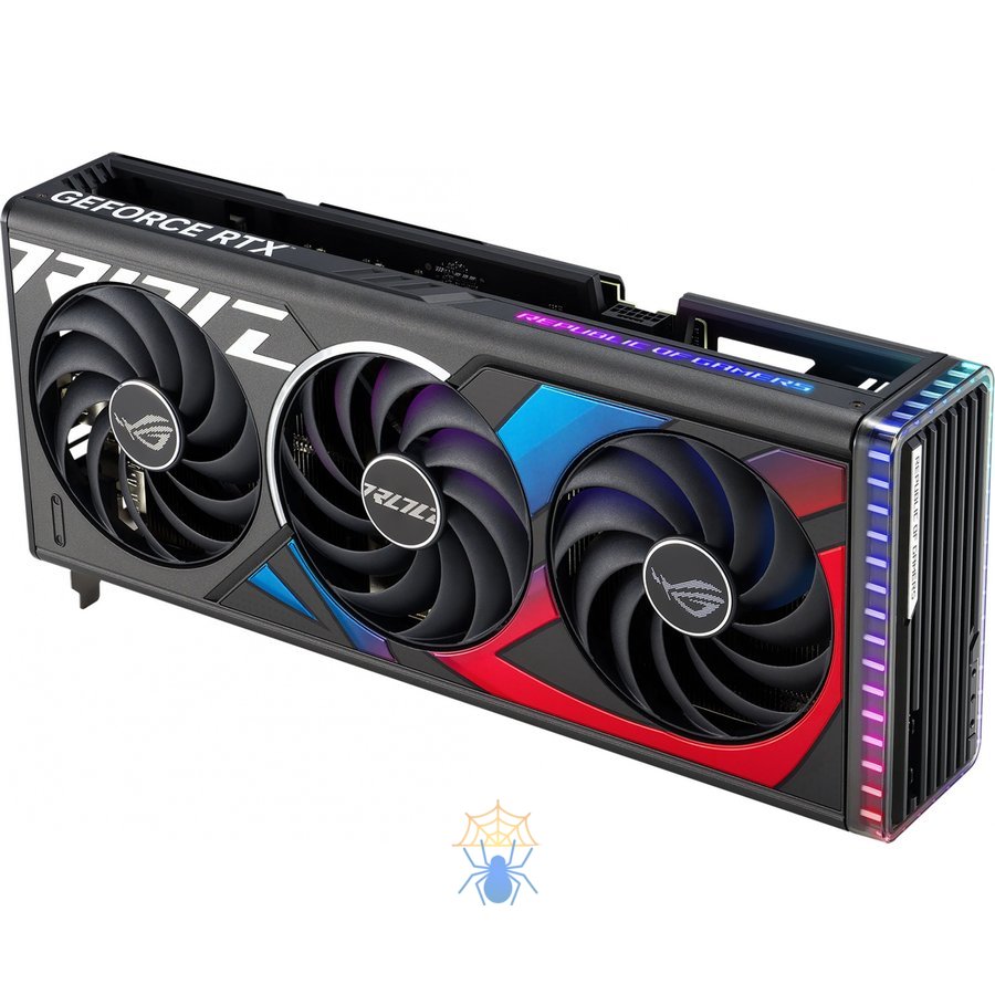 Видеокарта Asus PCI-E 4.0 ROG-STRIX-RTX4070TIS-O16G-GAMING NVIDIA GeForce RTX 4070TI Super 16Gb 256bit GDDR6X 2670/21000 HDMIx2 DPx3 HDCP Ret фото 3