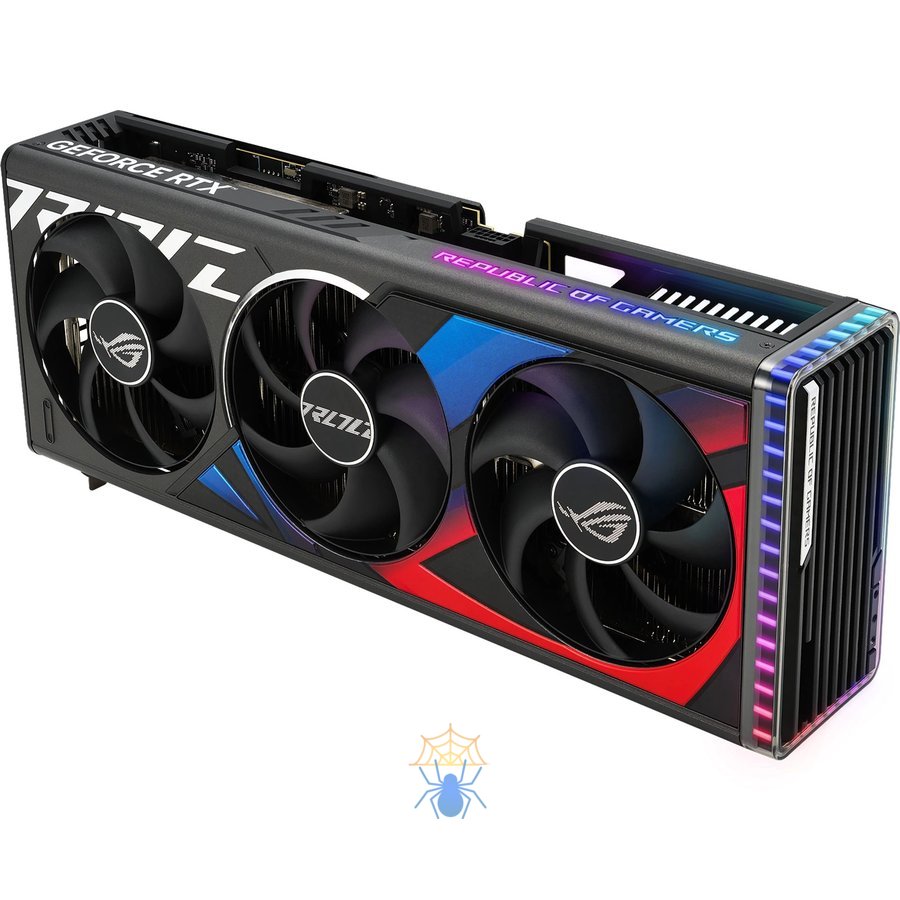 Видеокарта Asus PCI-E 4.0 ROG-STRIX-RTX4080S-16G-GAMING NVIDIA GeForce RTX 4080 Super 16Gb 256bit GDDR6X 2550/23000 HDMIx2 DPx3 HDCP Ret фото 4