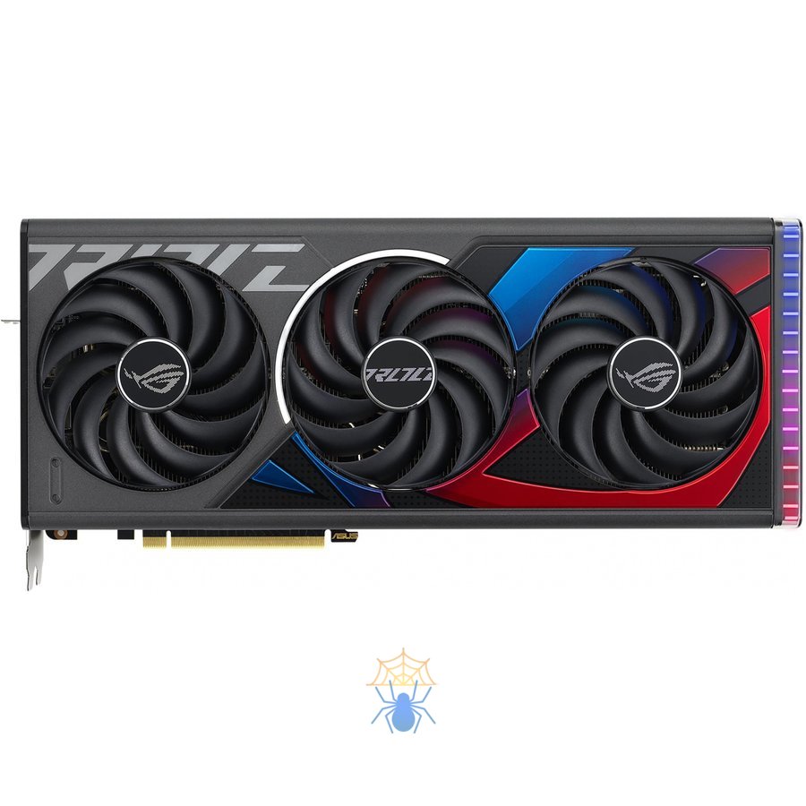 Видеокарта Asus PCI-E 4.0 ROG-STRIX-RTX4070TIS-O16G-GAMING NVIDIA GeForce RTX 4070TI Super 16Gb 256bit GDDR6X 2670/21000 HDMIx2 DPx3 HDCP Ret фото