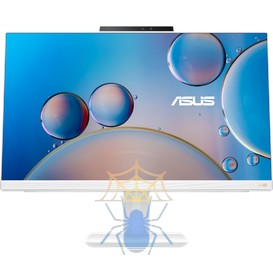 Моноблок Asus A5402WVAR-WPC0010 23.8" Full HD Core 3 100U (1.2) 8Gb SSD512Gb UHDG CR noOS GbitEth WiFi BT 120W клавиатура мышь Cam белый 1920x1080 фото