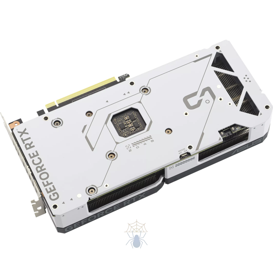 Видеокарта Asus PCI-E 4.0 DUAL-RTX4070S-O12G-WHITE NVIDIA GeForce RTX 4070 Super 12Gb 192bit GDDR6X 2520/21000 HDMIx1 DPx3 HDCP Ret фото 7