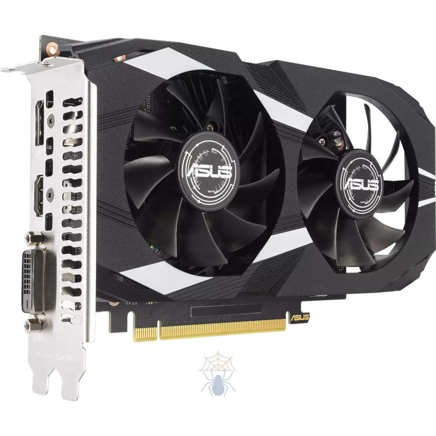 Видеокарта Asus PCI-E 4.0 DUAL-RTX3050-O6G NVIDIA GeForce RTX 3050 6Gb 96bit GDDR6 1507/14000 DVIx1 HDMIx1 DPx1 HDCP Ret фото 4