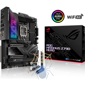 Материнская плата Asus ROG MAXIMUS Z790 HERO Soc-1700 Intel Z790 4xDDR5 ATX AC`97 8ch(7.1) 2.5Gg RAID+HDMI фото 6