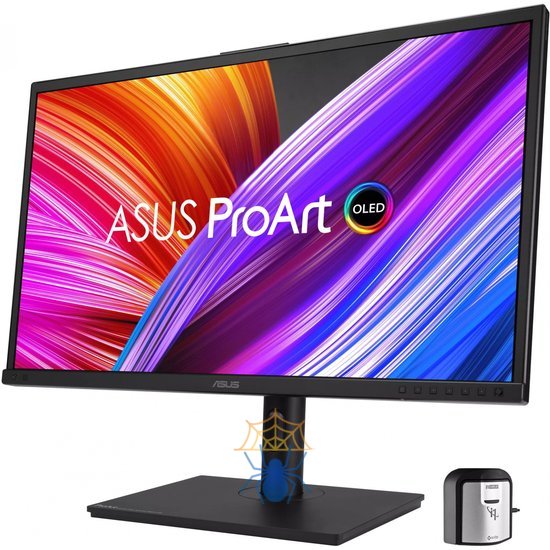 Монитор Asus 27" ProArt PA27DCE-K черный OLED LED 0.1ms 16:9 HDMI M/M матовая HAS Piv 350cd 178гр/178гр 3840x2160 60Hz DP 4K USB 9.4кг фото 3