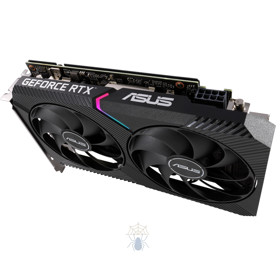 Видеокарта Asus PCI-E 4.0 DUAL-RTX3060-12G-V2 LHR NVIDIA GeForce RTX 3060 12288Mb 192 GDDR6 1777/15000 HDMIx1 DPx3 HDCP Ret фото 5