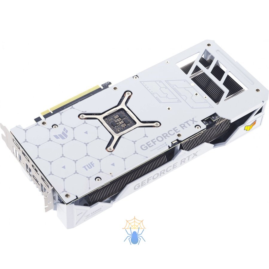 Видеокарта Asus PCI-E 4.0 TUF-RTX4070TIS-O16G-WHITE-GAMING NVIDIA GeForce RTX 4070TI Super 16Gb 192bit GDDR6X 2640/21000 HDMIx2 DPx3 HDCP Ret фото 9