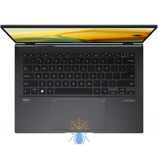 Ноутбук Asus Zenbook 14 UM3402YA-KP601 Ryzen 5 7530U 16Gb SSD512Gb AMD Radeon 14" IPS WQXGA (2560x1600) noOS black WiFi BT Cam Bag (90NB0W95-M010Z0) фото 5