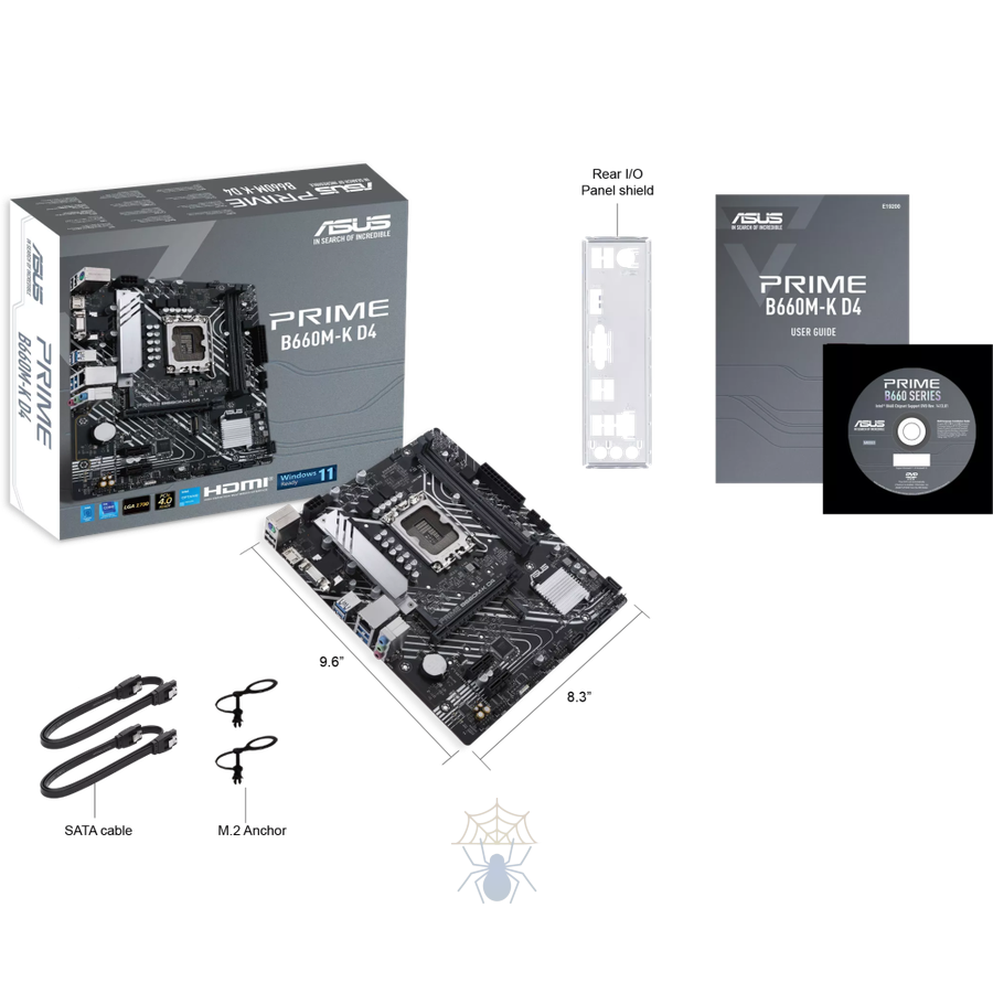 Материнская плата Asus PRIME B660M-K D4 Soc-1700 Intel B660 2xDDR4 mATX AC`97 8ch(7.1) GbLAN RAID+VGA+HDMI фото 6