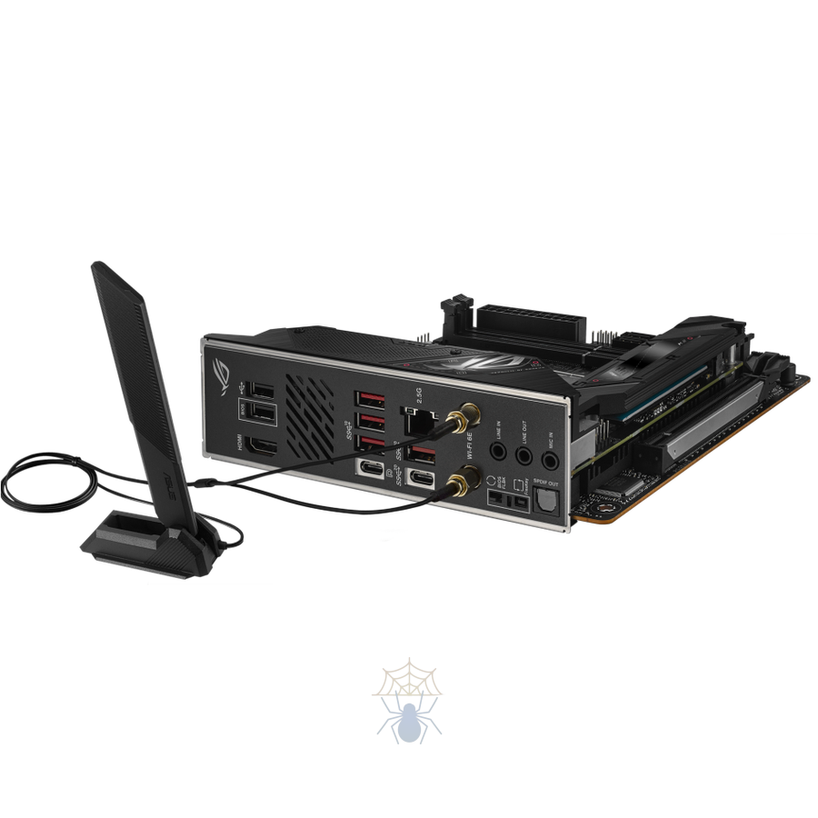 Материнская плата Asus ROG STRIX B650E-I GAMING WIFI SocketAM5 AMD B650 2xDDR5 mini-ITX AC`97 8ch(7.1) 2.5Gg RAID+HDMI фото 5