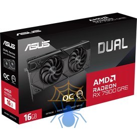 Видеокарта Asus PCI-E 4.0 DUAL-RX7900GRE-O16G AMD Radeon RX 7900GRE 16Gb 256bit GDDR6 1927/18000 HDMIx1 DPx3 HDCP Ret фото 10