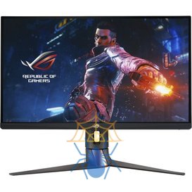 Монитор Asus 27" ROG Swift PG27UQR черный IPS LED 16:9 HDMI полуматовая HAS Piv 600cd 178гр/178гр 3840x2160 120Hz DP WQ USB 7.4кг фото