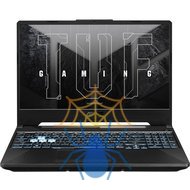 Ноутбук Asus TUF Gaming A15 FA506NC-HN063 Ryzen 5 7535HS 16Gb SSD512Gb NVIDIA GeForce RTX 3050 4Gb 15.6" IPS FHD (1920x1080) noOS black WiFi BT Cam (90NR0JF7-M005D0) фото