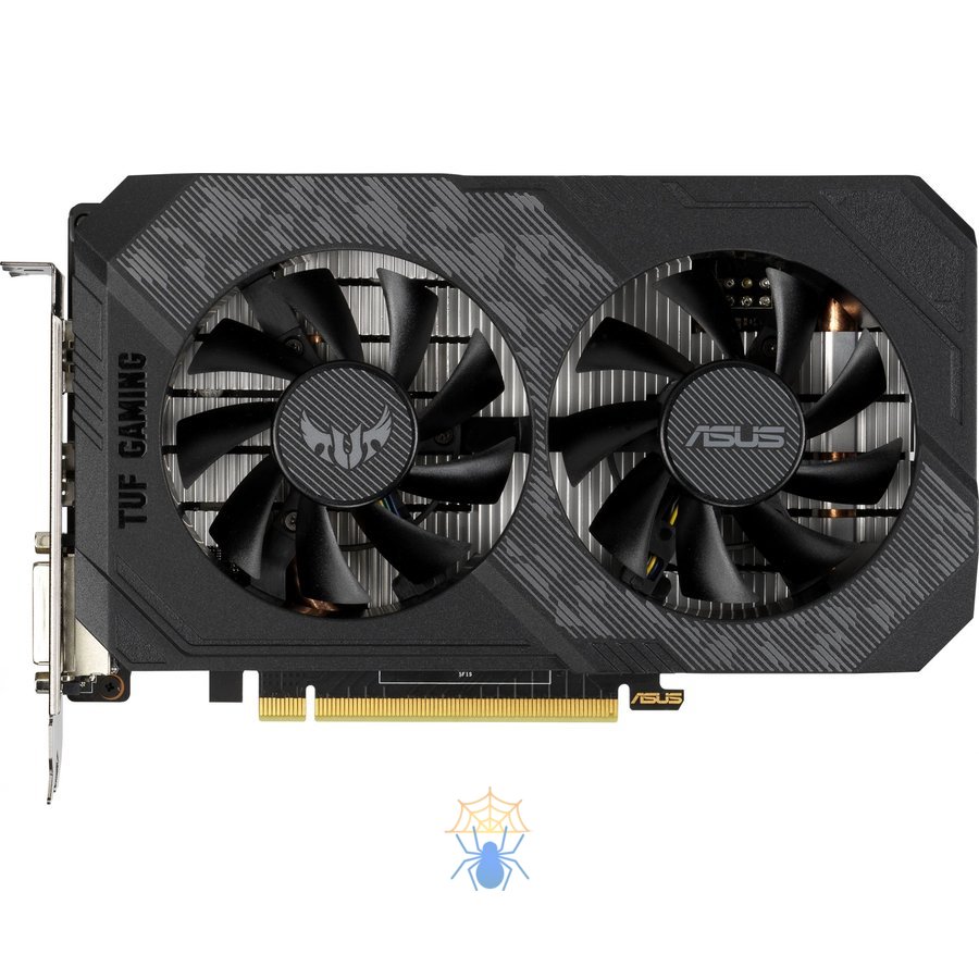 Видеокарта Asus PCI-E TUF-GTX1650-O4GD6-GAMING NVIDIA GeForce GTX 1650 4096Mb 128bit GDDR6 1410/6001 DVIx1/HDMIx1/DPx1/HDCP Ret фото