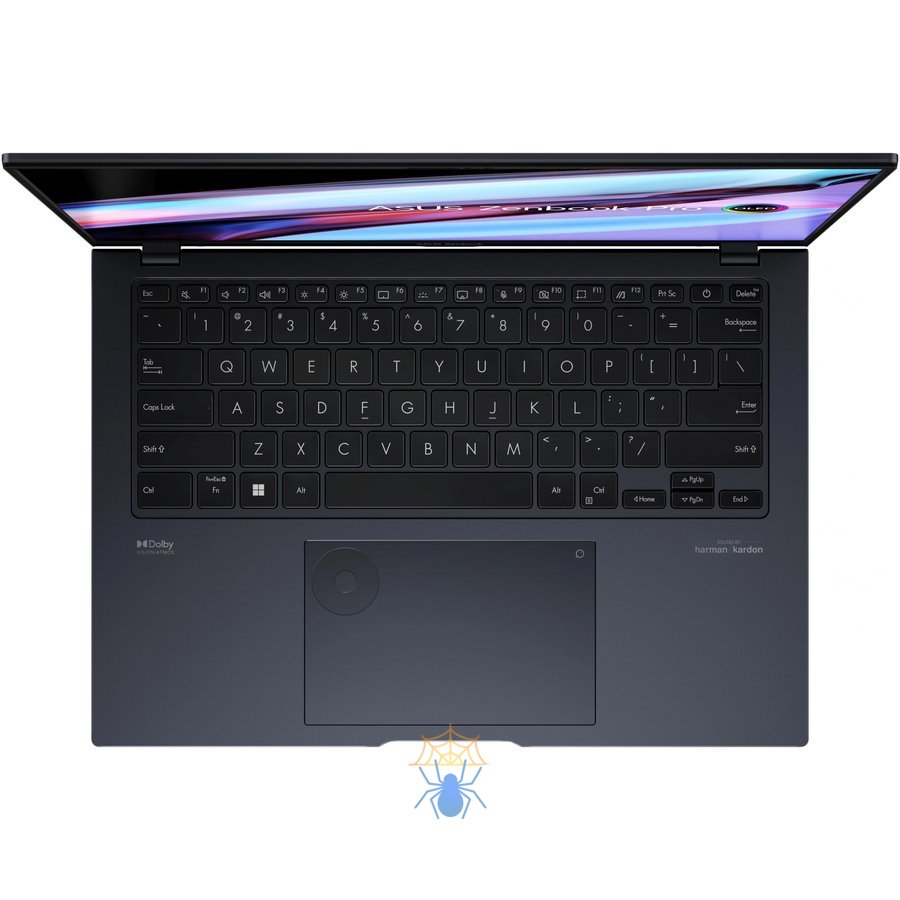 Ноутбук Asus Zenbook Pro 14 OLED UX6404VI-P1125X Core i9 13900H 32Gb SSD2Tb NVIDIA GeForce RTX4070 8Gb 14.5" OLED Touch 2.8K (2880x1800) Windows 11 Professional black WiFi BT Cam Bag (90NB0Z81-M00560) фото 5