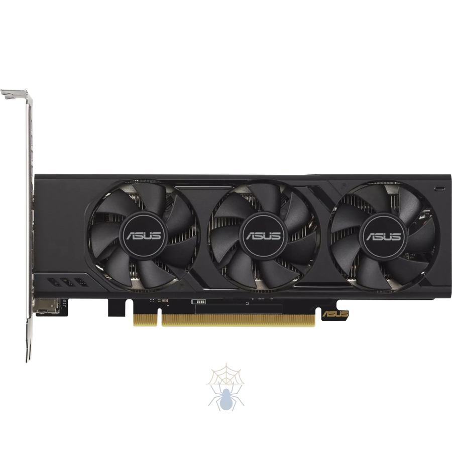 Видеокарта Asus PCI-E 4.0 RTX4060-O8G-LP-BRK NVIDIA GeForce RTX 4060 8Gb 128bit GDDR6 2490/17000 HDMIx2 DPx2 HDCP Ret low profile фото 2