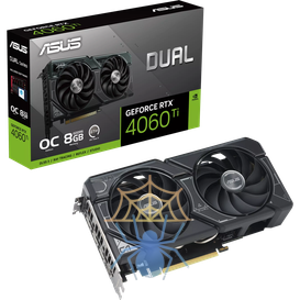 Видеокарта Asus PCI-E 4.0 DUAL-RTX4060TI-O8G NVIDIA GeForce RTX 4060TI 8Gb 128bit GDDR6 2520/18000 HDMIx1 DPx3 HDCP Ret фото 9