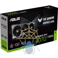 Видеокарта Asus PCI-E 4.0 TUF-RTX4070TIS-O16G-GAMING NVIDIA GeForce RTX 4070TI Super 16Gb 256bit GDDR6X 2640/21000 HDMIx2 DPx3 HDCP Ret фото 13