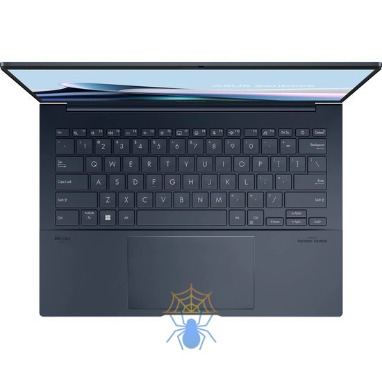 Ноутбук Asus Zenbook 14 OLED UX3405MA-QD489 Core Ultra 5 125H 16Gb SSD1Tb Intel Arc 14" OLED FHD+ (1920x1200) noOS blue WiFi BT Cam Bag (90NB11R1-M00ST0) фото 4