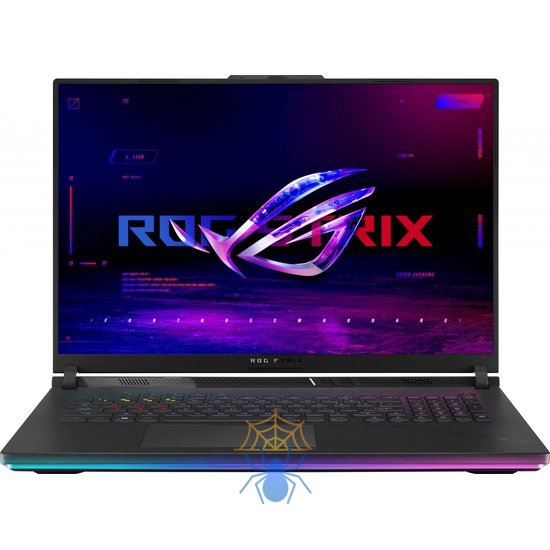 Ноутбук Asus ROG Strix Scar 18 G834JYR-R6153W Core i9 14900HX 64Gb SSD2Tb NVIDIA GeForce RTX4090 16Gb 18" IPS WQXGA (2560x1600) Windows 11 Home black WiFi BT Cam (90NR0IP2-M00780) фото