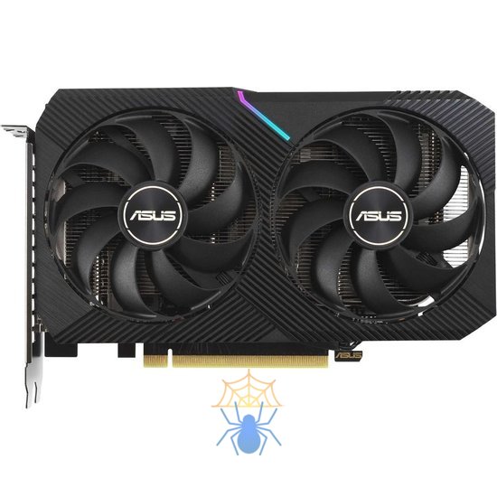 Видеокарта Asus PCI-E 4.0 DUAL-RTX3060-O12G-V2 LHR NVIDIA GeForce RTX 3060 12288Mb 192 GDDR6 1837/15000 HDMIx1 DPx3 HDCP Ret фото