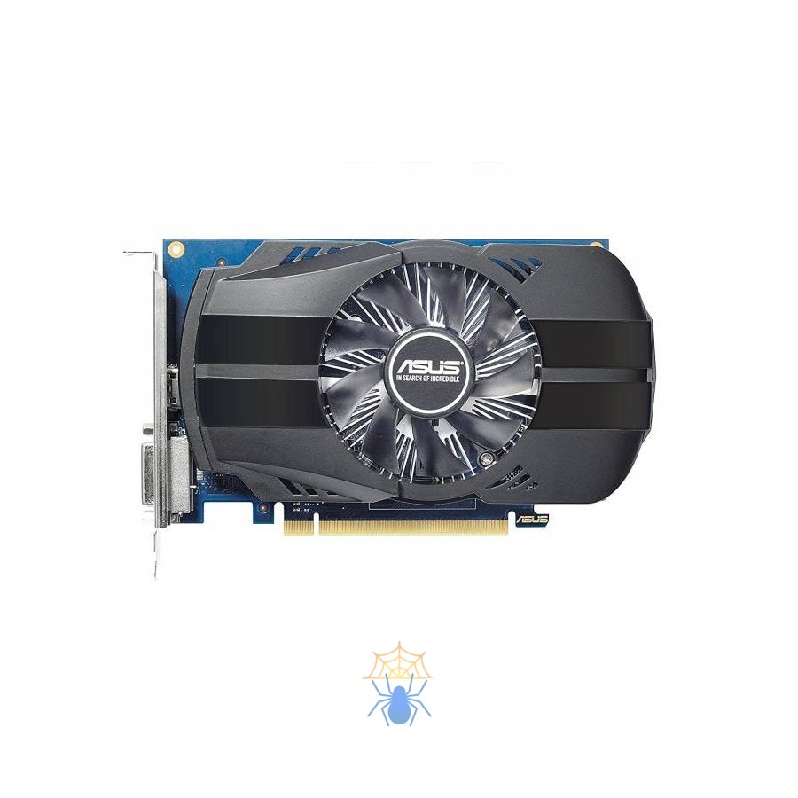 Видеокарта Asus PCI-E PH-GT1030-O2G nVidia GeForce GT 1030 2048Mb 64bit GDDR5 1278/6008 DVIx1/HDMIx1/HDCP Ret low profile фото