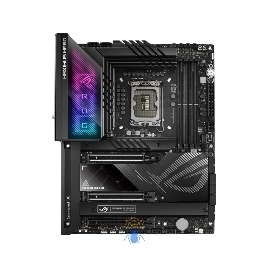 Материнская плата Asus ROG MAXIMUS Z790 HERO Soc-1700 Intel Z790 4xDDR5 ATX AC`97 8ch(7.1) 2.5Gg RAID+HDMI фото