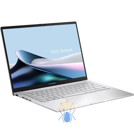 Ноутбук Asus Zenbook 14 OLED UX3405MA-QD488W Core Ultra 7 155H 16Gb SSD1Tb Intel Arc 14" OLED FHD+ (1920x1200) Windows 11 Home silver WiFi BT Cam Bag (90NB11R2-M00SS0) фото 3