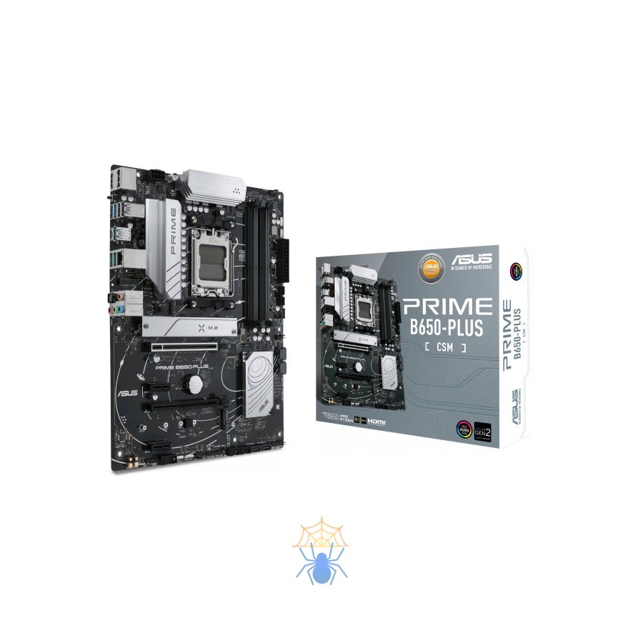 Материнская плата ASUS PRIME B650-PLUS, AM5, B650, 4*DDR5, 4*SATA, 2*M.2, 5*USB 3.2, 2*USB 2.0, Type-C, 3*PCIx16, 2*PCIx1, DP+HDMI, ATX; 90MB1BS0-M0EAYC фото 5